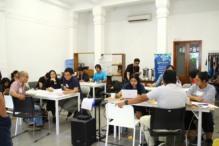 Partisipan lokakarya pedoman pemberitaan bunuh diri pada tanggal 23 November 2019 / Yon Beni